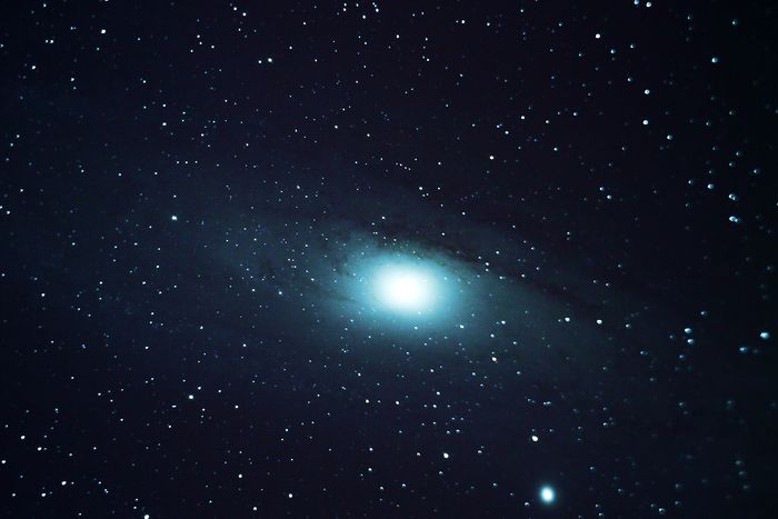Галактика  М31 "Туманность  Андромеды"  в  созвездии  Андромеда